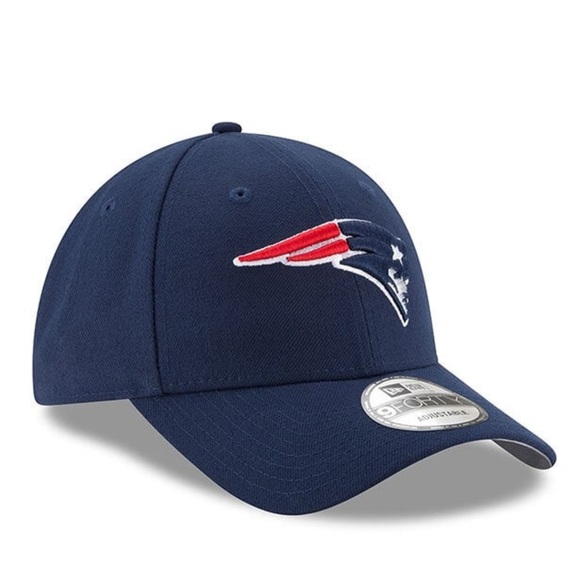 New Era Patriots Hat Adjustable Embroidered Ball Cap NWT One Size - Picture 1 of 7